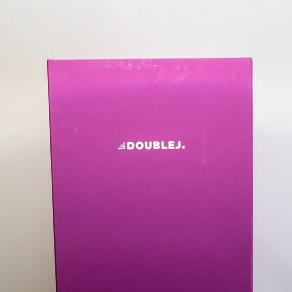 NWT La DoubleJ Crisscross Floral-print Satin Sandals Size 8 - Picture 6 of 6